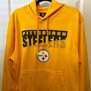 Men's New Era NFL Steelers Hooded Sweatshirt - Size Large
